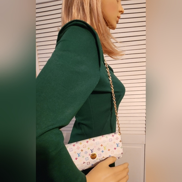 Louis Vuitton Sarah Multicolor Monogram Wallet - Picture 2 of 10